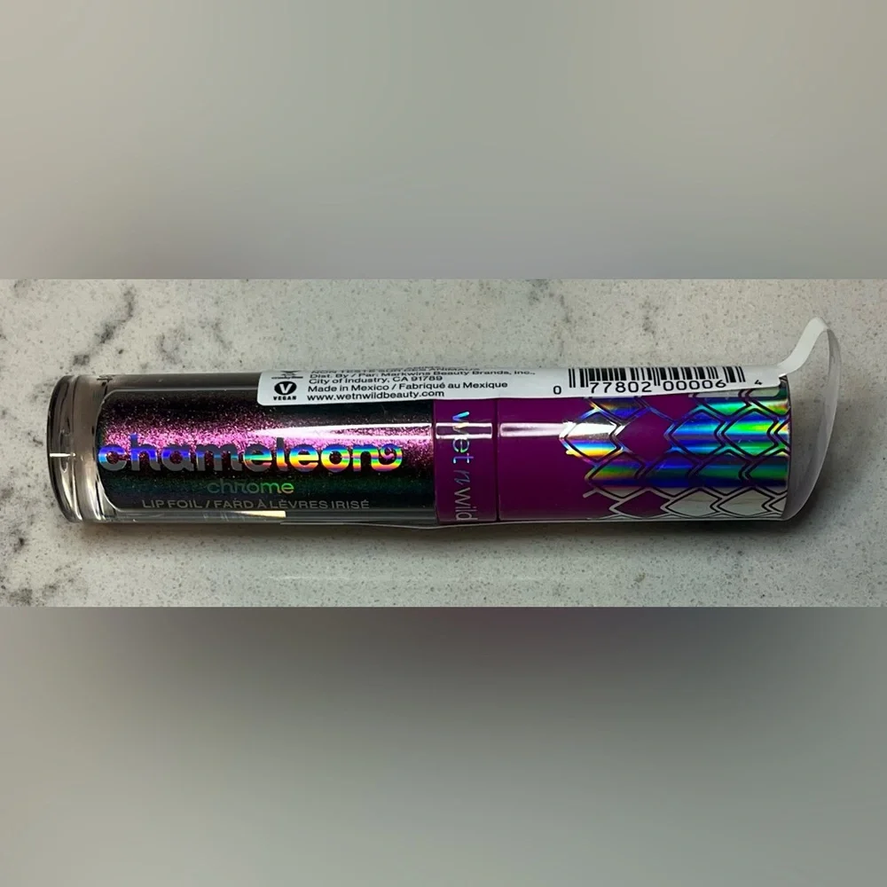 Wet n Wild Chameleon Chromatic Lip Gloss Celestial Dance Metallic Full Size NEW